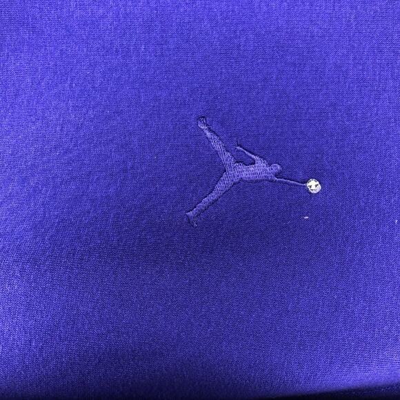 purple jordan shirt with fake diamond basketball - Picture 3 of 4